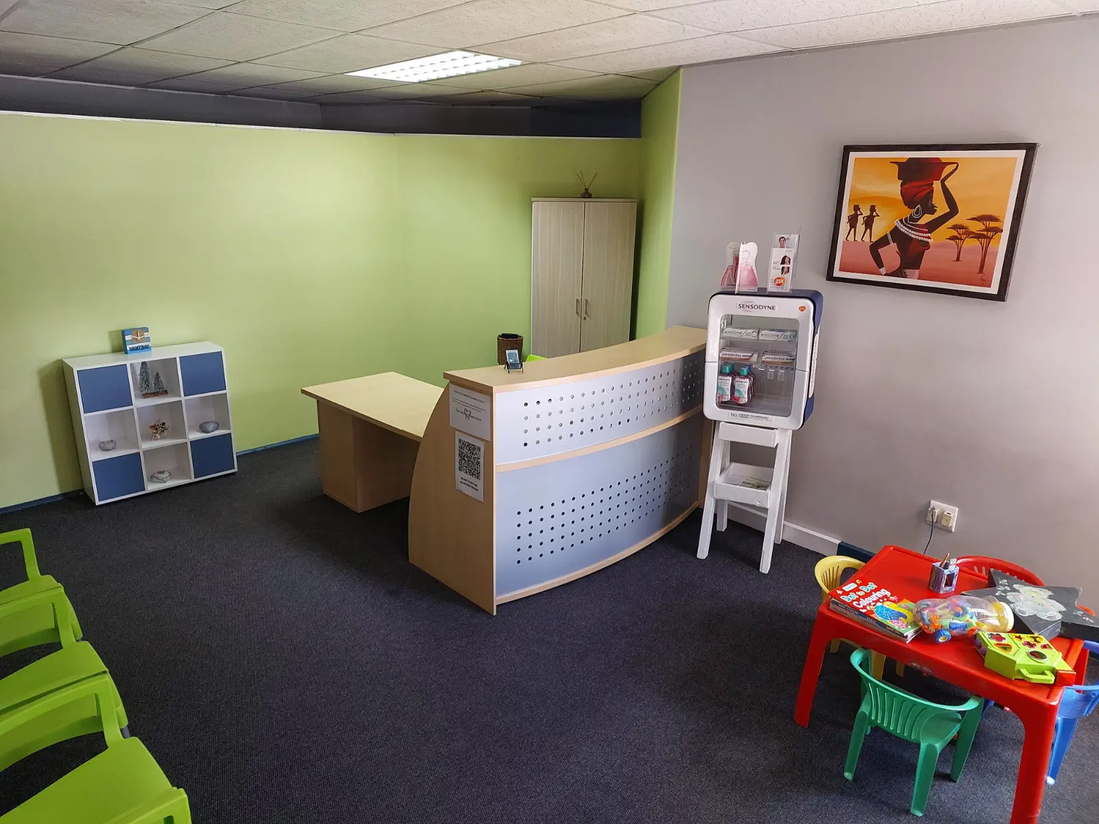 Reception area